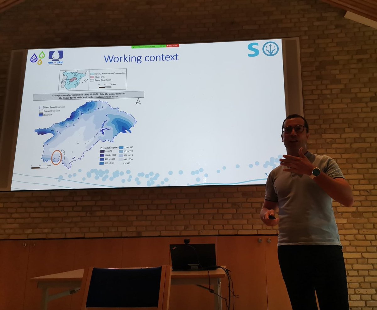 hmluah's tweet photo. We spent last week at @AarhusUni attending the International @swat_model Conference. It was an amazing time, our presentations liked a lot, and our week received super positive feedback. We has the chance to present our latest advances in #hydrologicalmodelling with #SWATplus ππΎ https://t.co/mipWvZvUOf