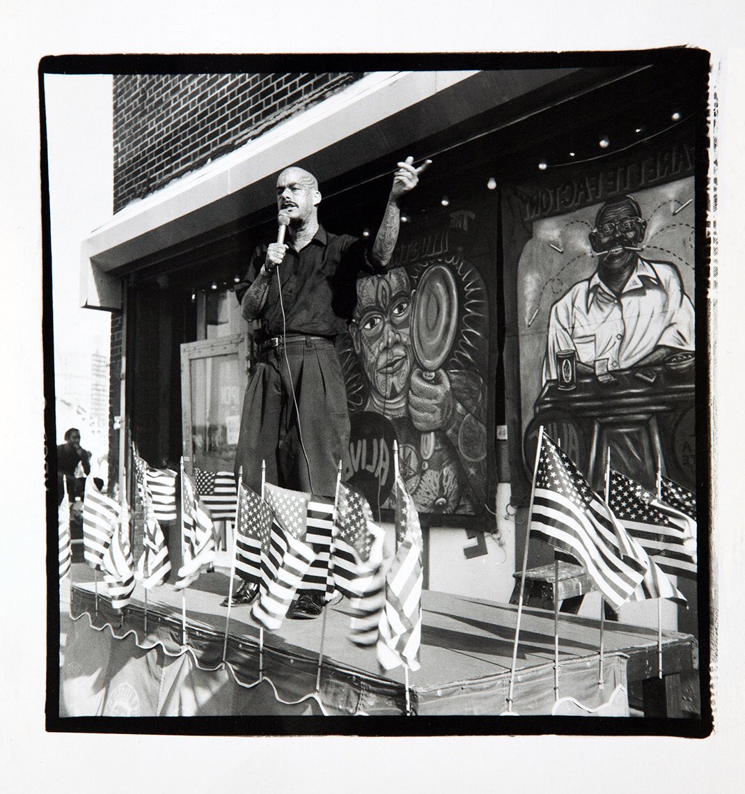 Happy 4th of July!!!!

Michael Wilson on the bally stage by sword swallower and photographic genius Lady Diane Falk - tattoomikefilm.com #tattoomikefilm #coneyisland #beach #circus #sideshow #freak #documentary #film #holiday #4thofjuly #underground #lgbt #diabetes #live
