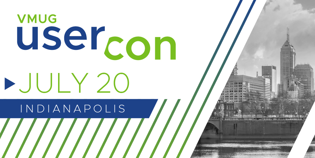 VMware's tweet photo. Hey #VMUG Indianapolis! Your UserCon is almost here! Connect with the people who will change your business and life. Get inspired, learn from experts, and gain insight from peers at the @IndyVMUG UserCon on July 20. Register now: https://t.co/3QkRBw9CV9
#IndyVMUG https://t.co/QFbdUaiiwG