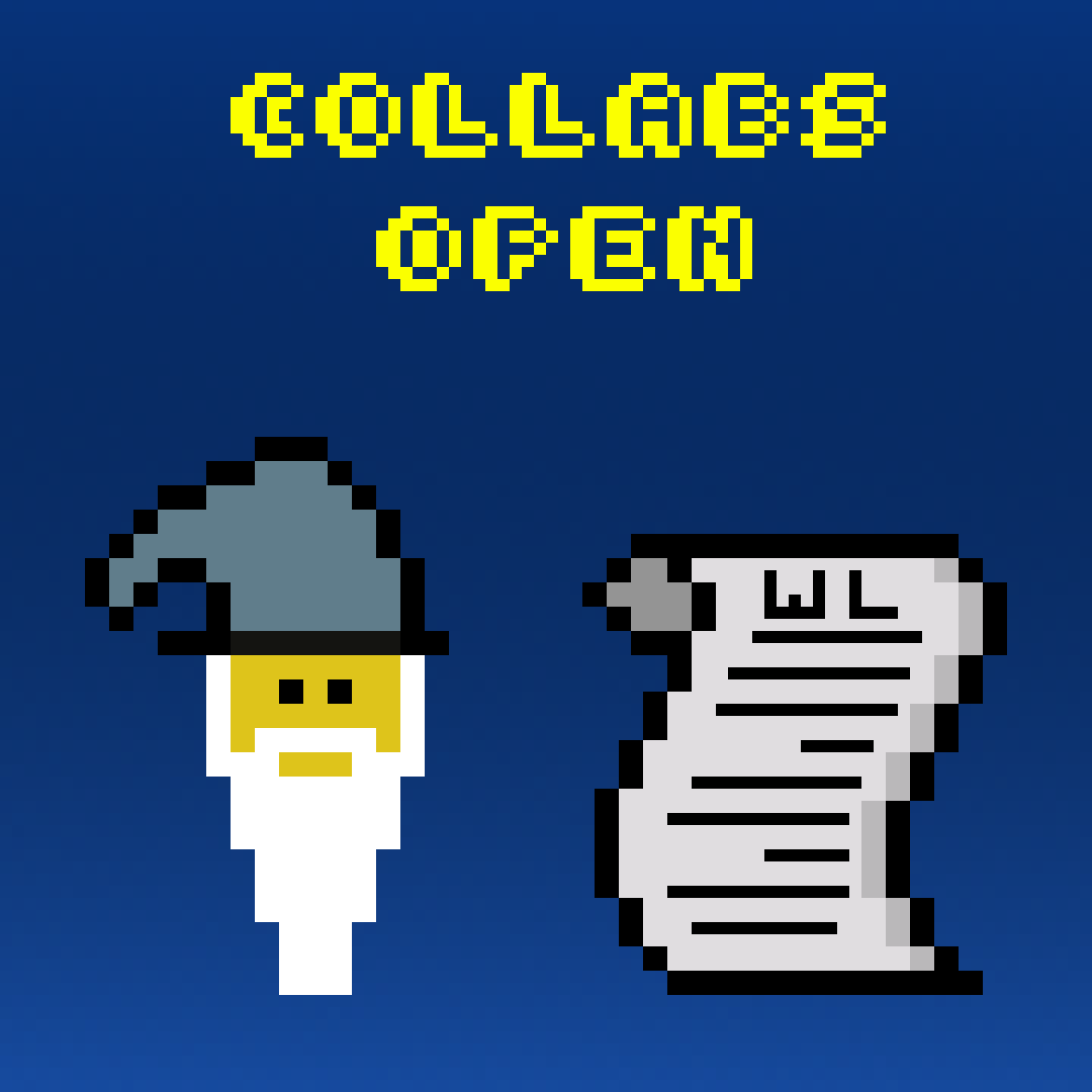 Greystache_MT's tweet photo. Collabs- Main collection

Collab requests are now open via the attached Google form. 

Share this with your favourite projects/communities. 

Please only fill out the form if you are an official team member of these communities.

https://t.co/oChGBa8g1I

More 👇 https://t.co/ixHRYLCkMx
