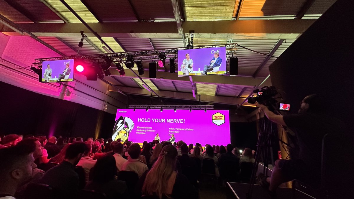 icp_global's tweet photo. We are out and about again, this time at #MADFEST23 “Riders of the storm” is this year’s theme and today we not only braved London’s storm but heard a breadth of inspiring stories of resilience, holding your nerve and rebuilding. Great first day! https://t.co/7BLbYkzJ0K