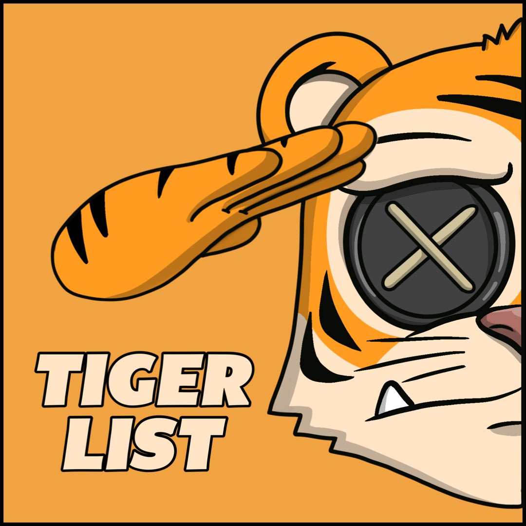 Shilldonn's tweet photo. TIGER LIST 🔥

I got 5x Tiger List spots to giveaway to you lovely people! 

To enter:
Follow @Lets_Shill &amp; @WildTigersNFT 
Like &amp; RT ❤️♻️
Tag your Tiger buddies! 🐯

Twitter picker pulled in 24 hours 📣 GO!

#GetWild #NFTCommunity #NFTs https://t.co/utnoYwYgjX