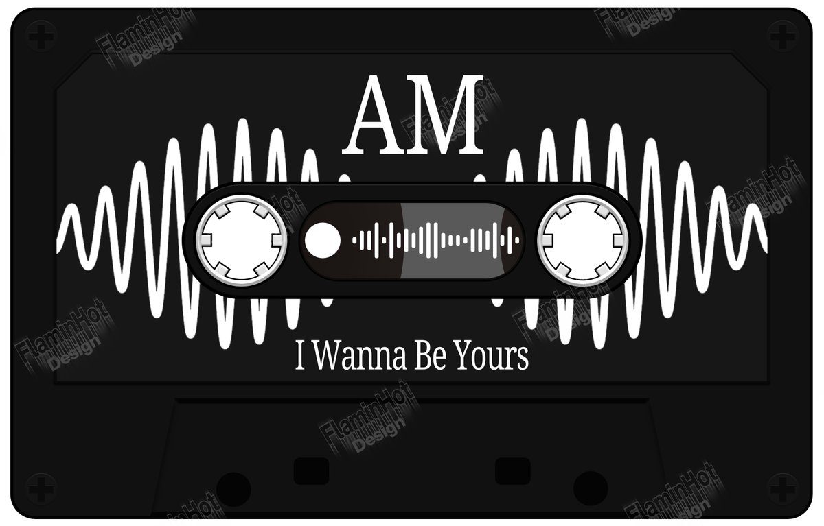 📼Arctic Monkeys - AM (Album)
📼Arctic Monkeys - Do I Wanna Know?
📼Arctic Monkeys - I Wanna Be Yours 
🎵Spotify Code🎶
🛍️available on : redbubble.com/people/flaminh…

#Cassette #SpotifyCode #Collectible #redbubble #ArcticMonkeys