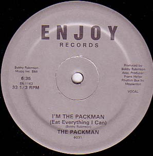The Packman - I'm The Packman (Eat Everything I Can) 
(1982) 

youtu.be/QuIuOv0uB5I
#12inch80s