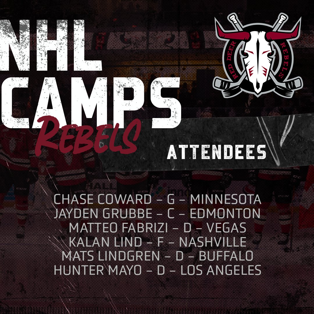 For those keeping track... here's a list of our current roster players attending NHL development camps