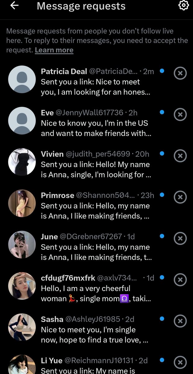 redtarget14's tweet image. Oh wow!  With all of these &quot;legit&quot; prospects, why am I still single? 🤣🤣🤣
#SayNoToBots #FakeIsFake #ClearTheClutter