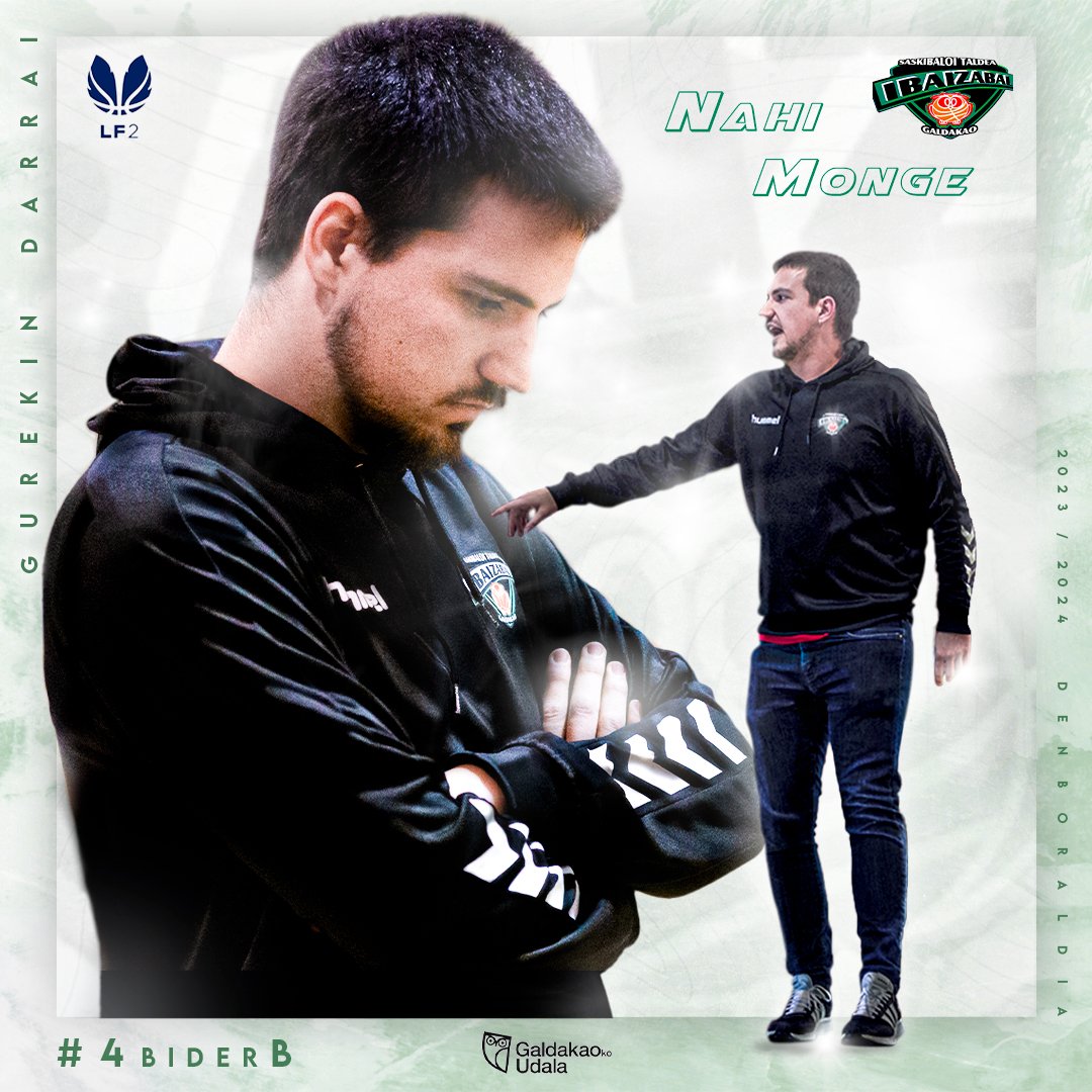 💚𝗚𝗨𝗥𝗘𝗞𝗜𝗡 𝗗𝗔𝗥𝗥𝗔𝗜🤝

📝Nahi Monge (<a href="/Nahi_ML/">Nahi</a>) seguirá otro año más dirigiendo la nave en la vuelta del equipo a LF2.

Pasadan urteko denboraldian batutako sentsazioak bermatzeko asmoz, lanean jarraitzeko prest.

𝐁ueltan 𝐁ultza 𝐁ihotz 𝐁erdea
#4BiderB