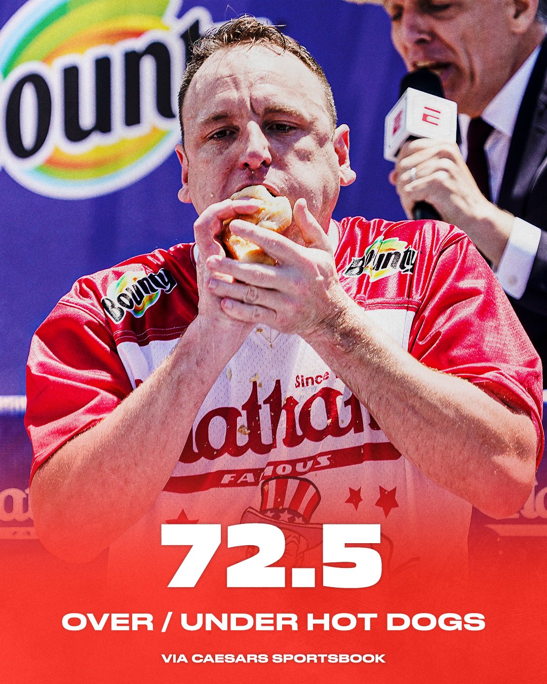 SportsCenter on Twitter "How many hot dogs will Joey Chestnut eat
