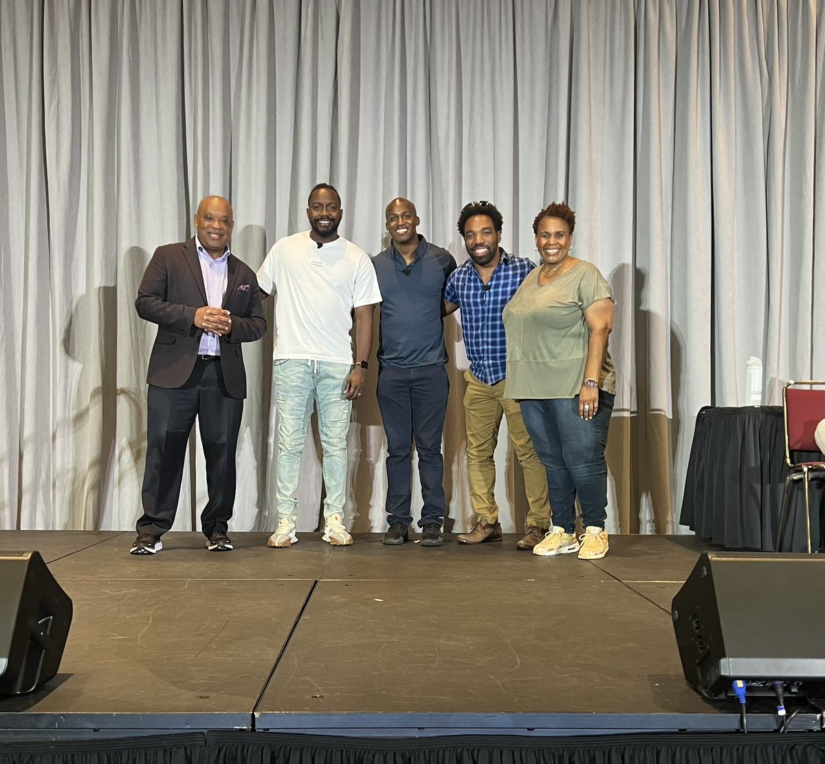 Great workshop with <a href="/ctunimprov/">_ctun_</a> at #mennocon23 <a href="/MennonitesUSA/">Mennonite Church USA</a> #dei #culturalcompetency in Kansas City <a href="/VisitKC/">Visit KC</a>