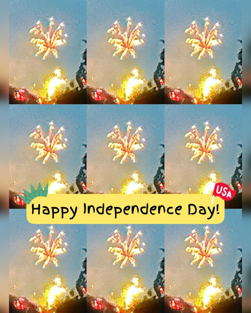 Celebrating freedom…