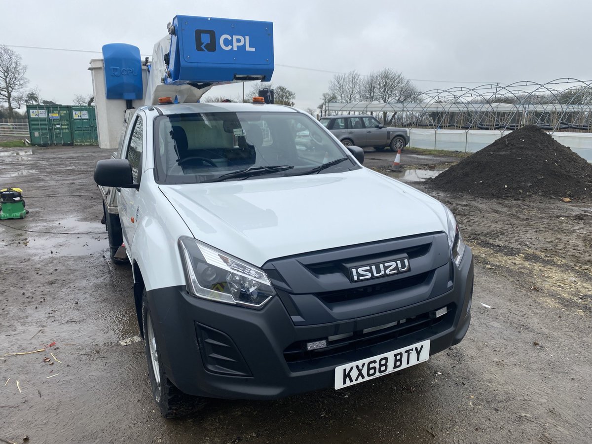 MEWP_Sales's tweet photo. 2018/68 Isuzu D-Max CPL Palfinger P130 for sale, 36,000 miles, Long MOT, Long LOLER, Roof&amp;Grille beacons, Maintenance Contract, Extra lockers, V Tidy Interior, call Nick on 07904 413684 for details https://t.co/uk3VpJTJuY