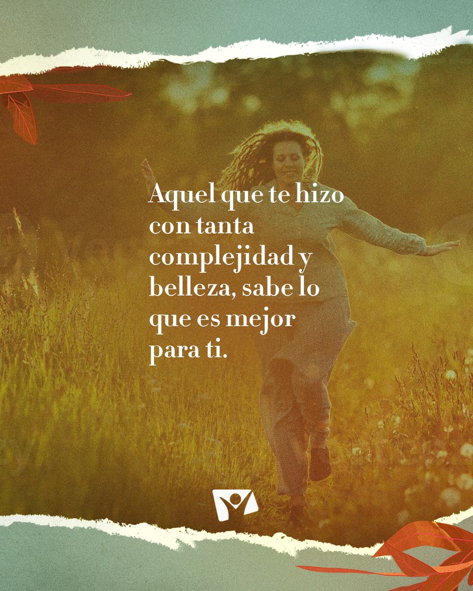 ¡Fuiste creada con amor! Dios quiere que tengas una vida feliz y llena de salud. 😊 Solicita tu curso gratuito, Esperanza: Sentimientos y aprende más sobre la salud mental. Ingresa a nuevotiempo.org/sentimientos