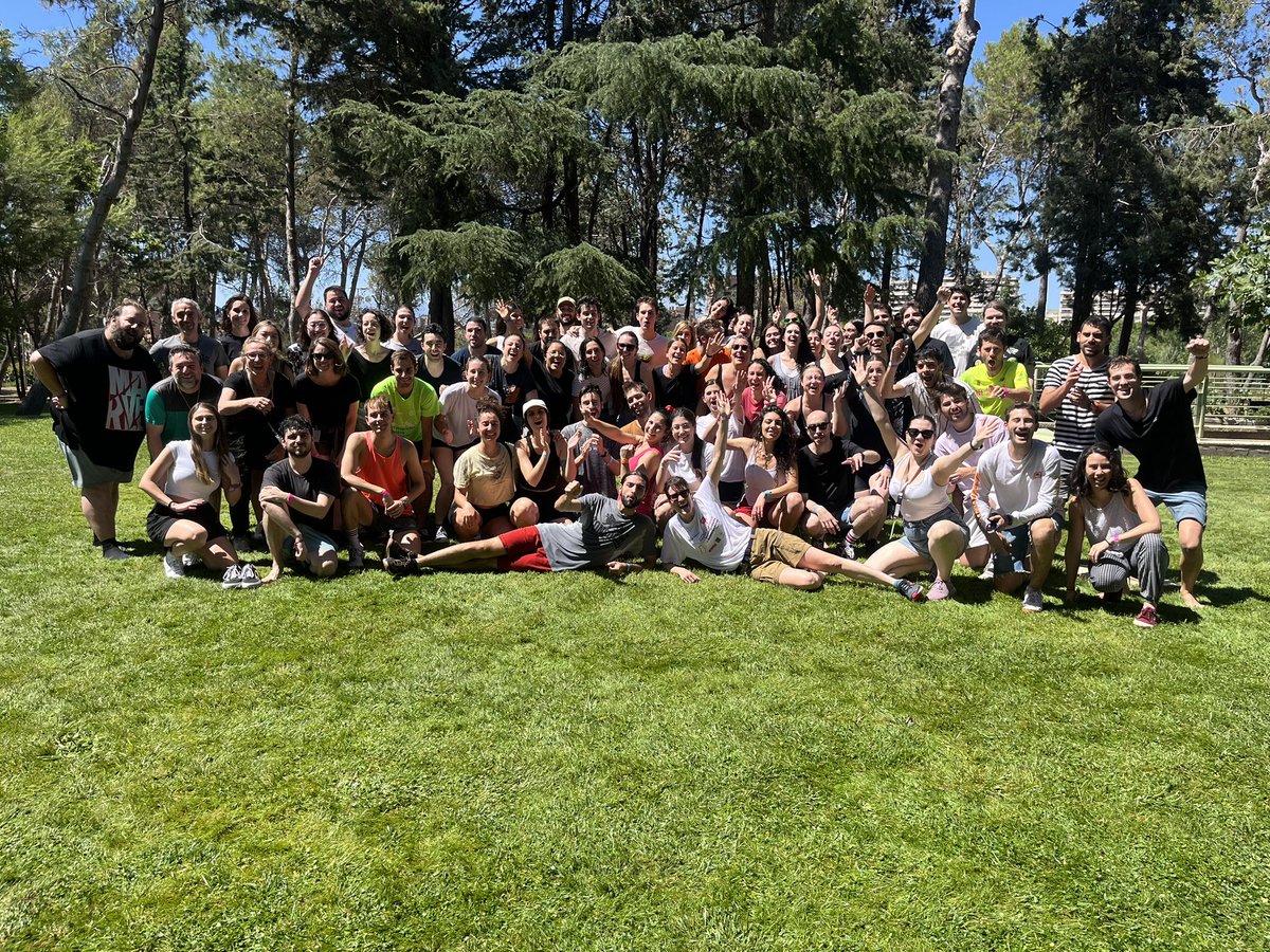 adri_sanna's tweet image. 🎶 Even scientists sometimes just wanna have fun 🎶
@CNIOStopCancer an unforgettable #summernetworking afternoon featuring 30C and loads of water 💦 totally loved the games 🧡 #science #fun #networking #summervibes