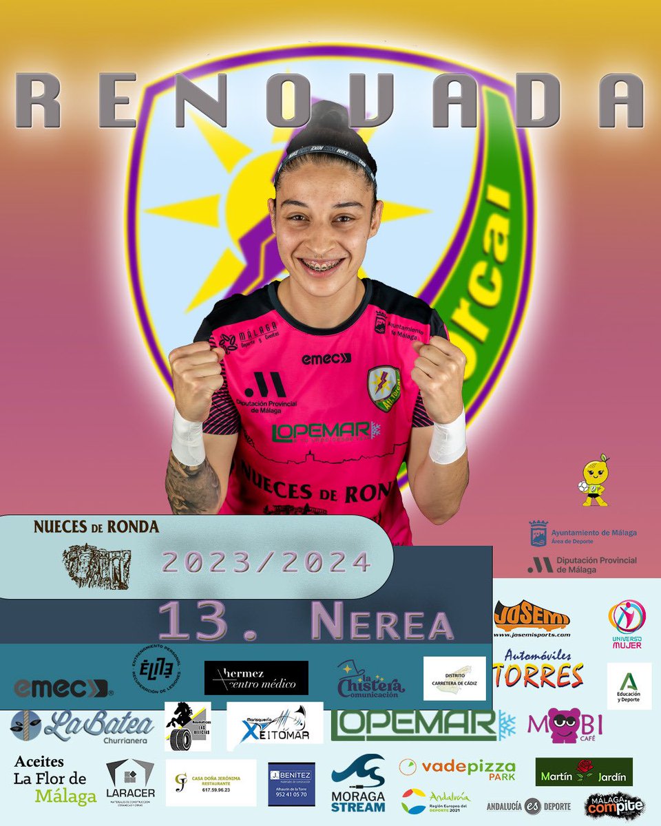 🚨💣⚠️ Las renovación es de 2 en 2! Nerea encara su segunda temporada en el club en la que seguirá creciendo y sumando minutos bajo los palos, es una joven portera de gran proyección que seguro dará muchas alegrías al club amarillo.