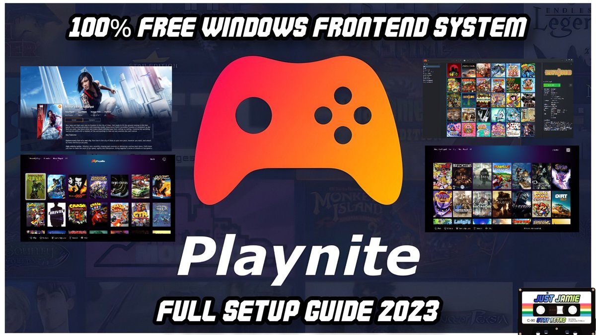 very cool new frontend for retro gaming and modern gaming. Comparable with Launchbox. Only this one is free - give it a try with this setup guide.
youtu.be/a2o7zf8Ckq0
#playnite #FrontEnd #retroarch #setupguide #RETROGAMING #JustJamie