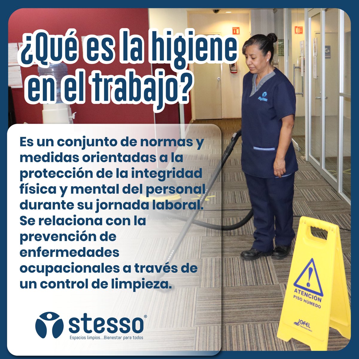 Protege la integridad 𝐟𝐢́𝐬𝐢𝐜𝐚 y 𝐦𝐞𝐧𝐭𝐚𝐥 de tu personal con un 𝐜𝐨𝐧𝐭𝐫𝐨𝐥 𝐝𝐞 𝐥𝐢𝐦𝐩𝐢𝐞𝐳𝐚.
Stesso esta dedicada a proporcionarte un servicio integral de todos los procesos necesarios. 
#limpieza #facilityservices #limpiezaprofesional