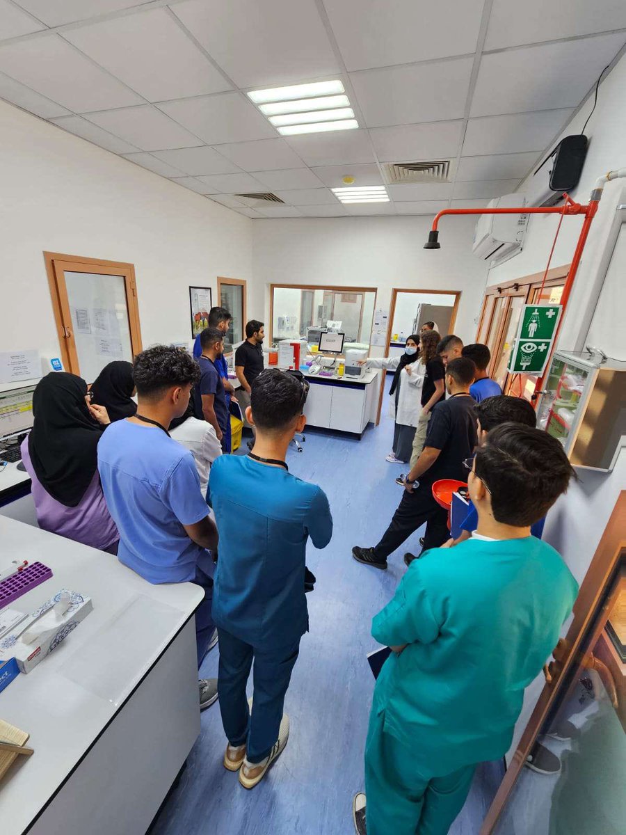 #مستشفى_الخيل_بالرياض يستقبل اليوم ١٢ طالب وطالبة من كلية الطب البيطري بجامعة الملك فيصل بالأحساء وجامعة القصيم في برنامج التدريب الصيفي وذلك ضمن الجهود التي تهدف الى تطوير الكفاءات الوطنية في الطب البيطري للخيل بالمملكة تماشيا مع مستهدفات رؤية ٢٠٣٠.
<a href="/KFUniversity/">جامعة الملك فيصل</a> <a href="/QassimUniv1/">جامعة القصيم</a>