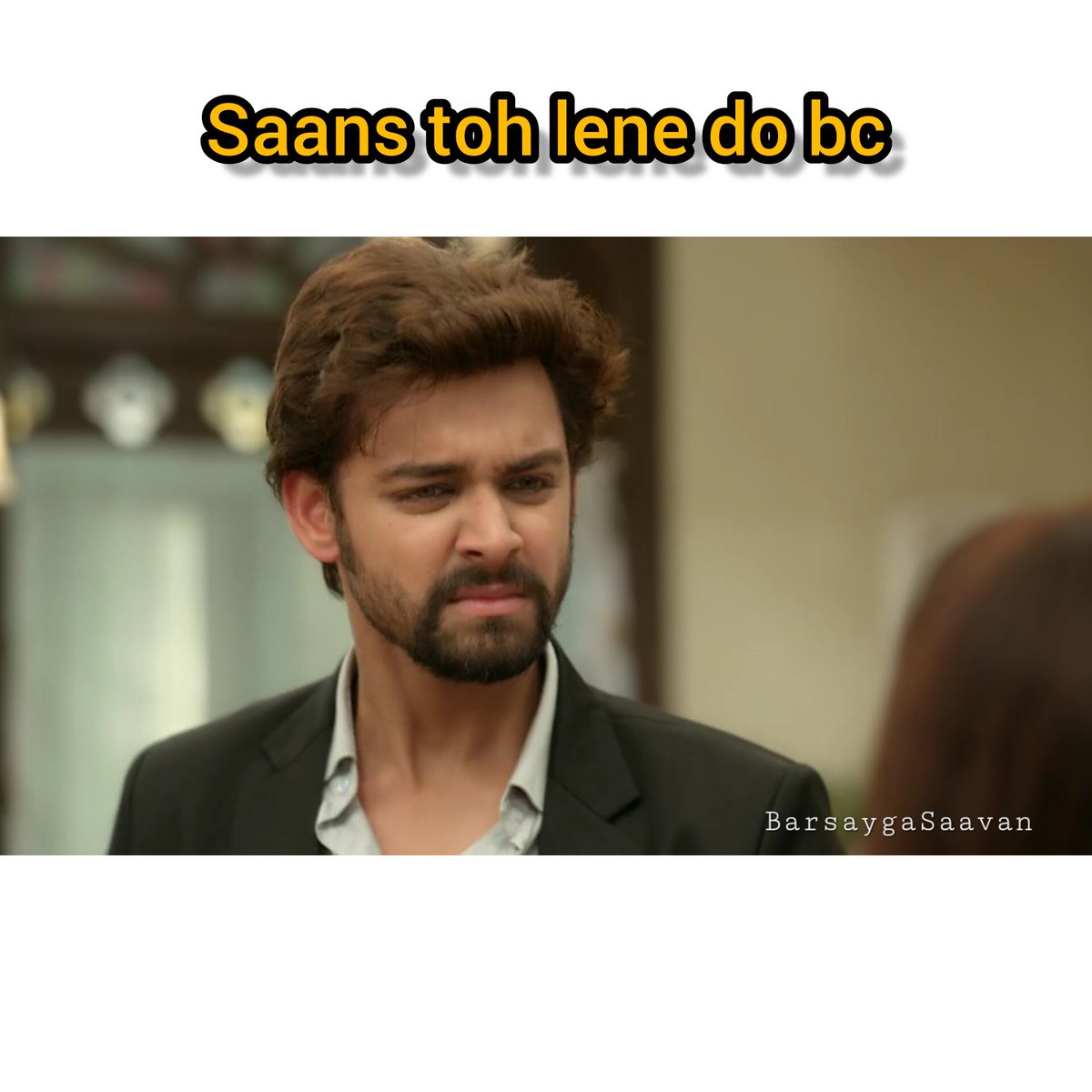 BarsaygaSaavan's tweet photo. @shre_naz Koi Captain ko jake paani ka poocho, itni tez raftaar wali script mein zindagi nikal gayi saans waas liya ? Pani wani piyega? Eik nahi, do do 7 yr old bachon ka baap hai ab hamara Captain?!
Hey bhagwannnn 😂😭😭😭😭
#MaiHar #Maitree #HarshPandit #SamarthJurel https://t.co/qaFFgiIgtG