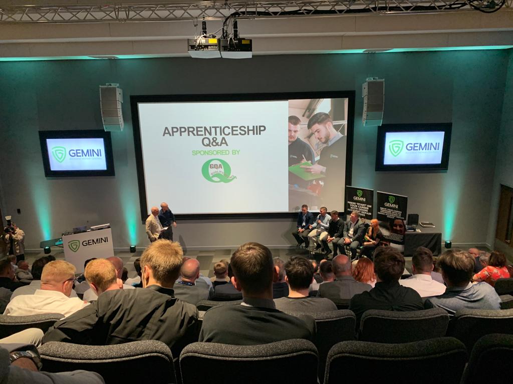 GQAMick's tweet photo. Thrilled to be supporting @GeminiRepair at the Apprenticeship event and looking forward to supporting further in the future. https://t.co/lKHJqc8hXo