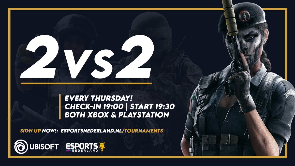R6CON's tweet image. 🥳2vs2 is Back!🥳

Happy to announce the comeback of an allround favorite! The 2vs2 tournaments are back and now open for all of Europe!!

🎮For both #Xbox and #PlayStation 
💰 More teams? A higher prizepool! 
♻️ Retweet = chance to win 1200 R6 Credits!

🔗esportsnederland.nl/tournament/64a…