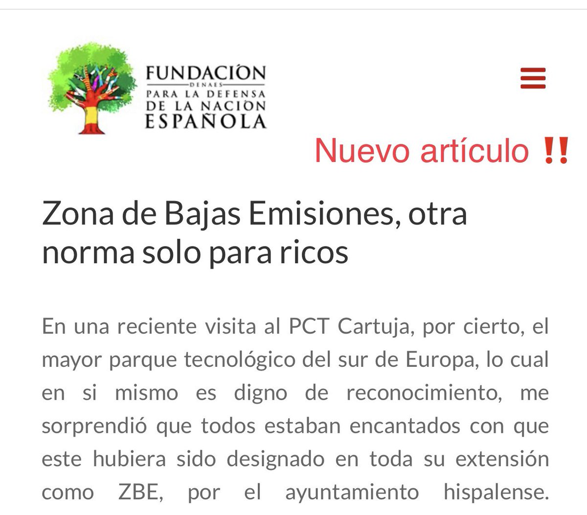 raulmorales_vox's tweet photo. Comparto un nuevo artículo que publico hoy en @fdenaes 

https://t.co/sVjGRCuziz https://t.co/bxpivdaCFG
