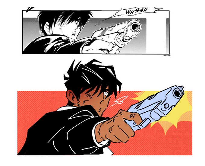 panel redraw i did last night ^_^ 