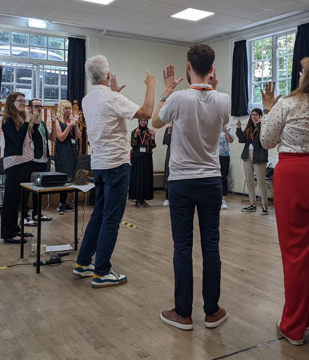 Royal Ballet & Opera Schools (@rboschools) on Twitter photo Thank you to <a href="/SpeechBubbles20/">Speech Bubbles</a> & <a href="/MagicLanternArt/">Magic Lantern</a> for your super engaging #CPD sessions based on Drama and Art & Design at our event today! Nothing but energized positive educators in the room! Thank you to <a href="/SpeechBubbles20/">Speech Bubbles</a> & <a href="/MagicLanternArt/">Magic Lantern</a> for your super engaging #CPD sessions based on Drama and Art & Design at our event today! Nothing but energized positive educators in the room!
