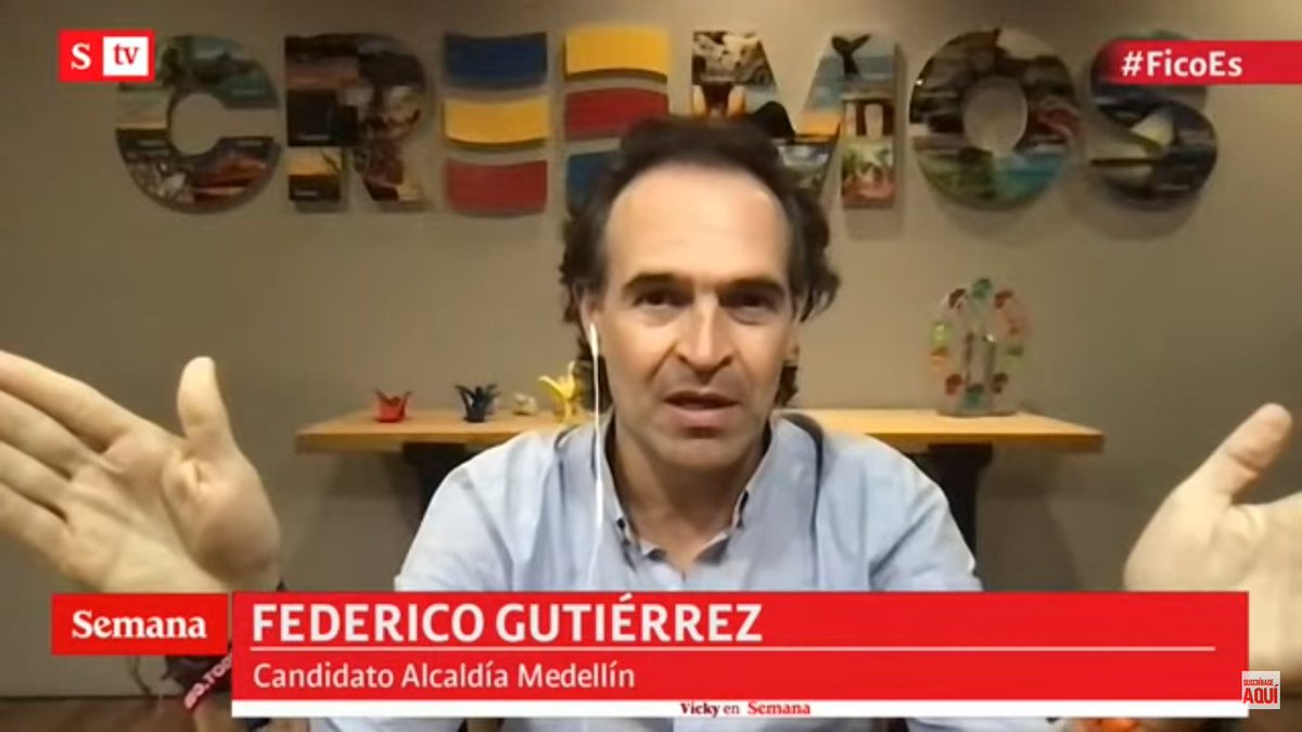 RevistaSemana's tweet photo. #FicoEs | “Medellín no va por buen camino, no lo digo yo solamente, lo dice la gente. Ahora se trata de cómo hacemos las cosas bien, para mí es un orgullo trabajar por mi ciudad”: @FicoGutierrez
https://t.co/h3x43egAmZ https://t.co/JZCU7HbpzI