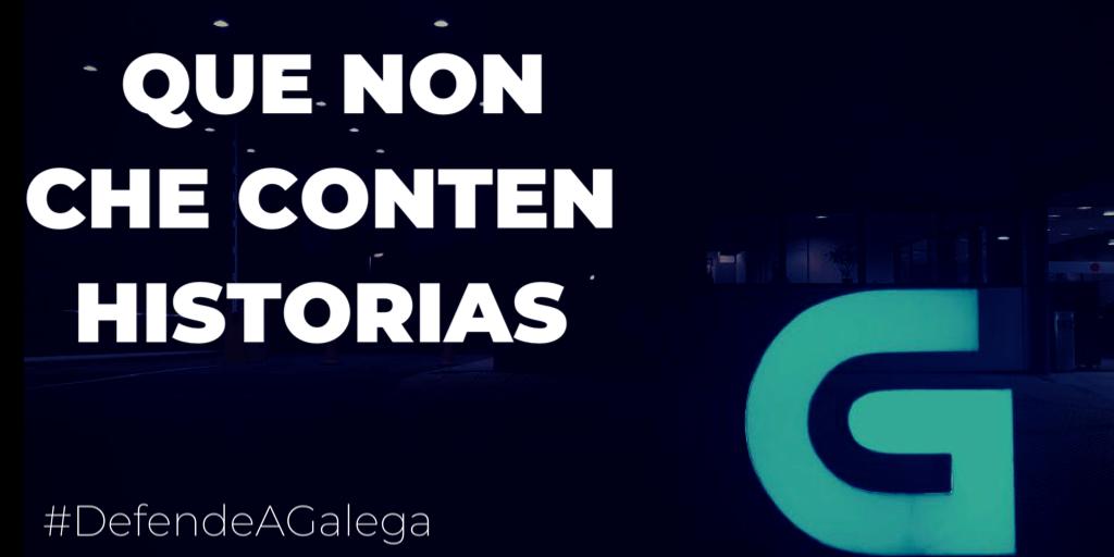 DefendeAGalega's tweet photo. Que di @NunezFeijoo no programa electoral que, se goberna, fará o necesario "para asegurar a independencia e a obxectividade nos medios de comunicación públicos"😳

Tivo 13 anos para facelo na CRTVG, onde segue a mobilización por uns medios públicos que o sexan🤔

#DefendeAGalega https://t.co/8LU64ZtbBc
