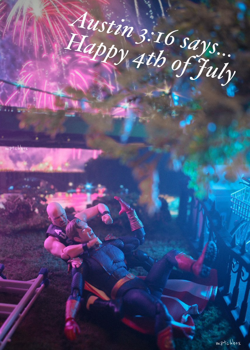 m8tchbox's tweet image. #夜のフィギュア撮影会

7/4  『アメリカ』
Happy 4th of July!

#Happy4thJuly #IndependanceDay 
#wwe #stonecoldsteveaustin #antonystarr #TheBoys