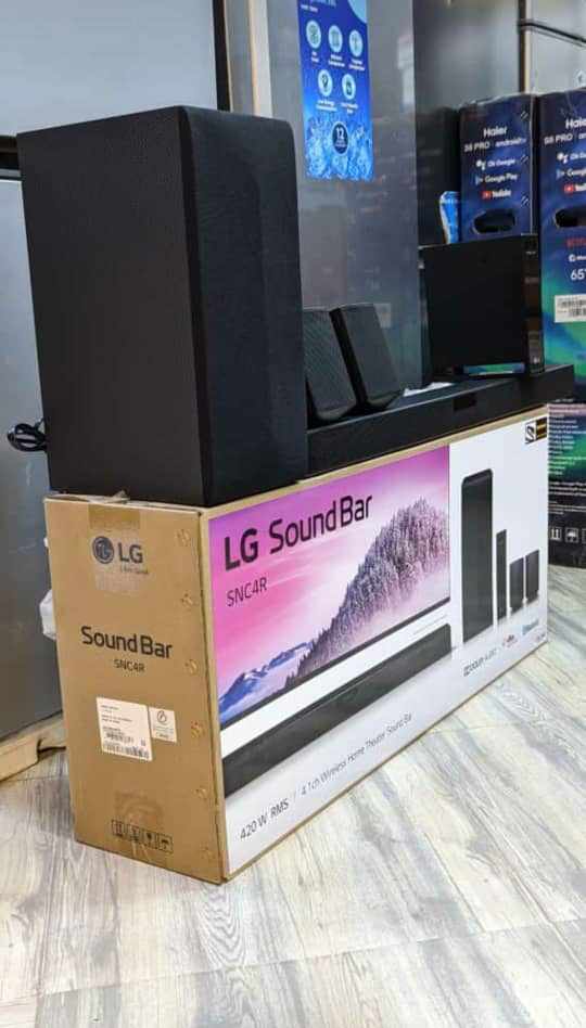 Soundbars ni unyama Sana🔥🔥
LG Soundbars📌
300 watts  500K
400 watts  650K
420 watts   690K
600 watts   780K

0659959763
wa.me/255659959763?t…
Kariakoo DSM
FREE DELIVERY👍🛵🛺

#StockClearance