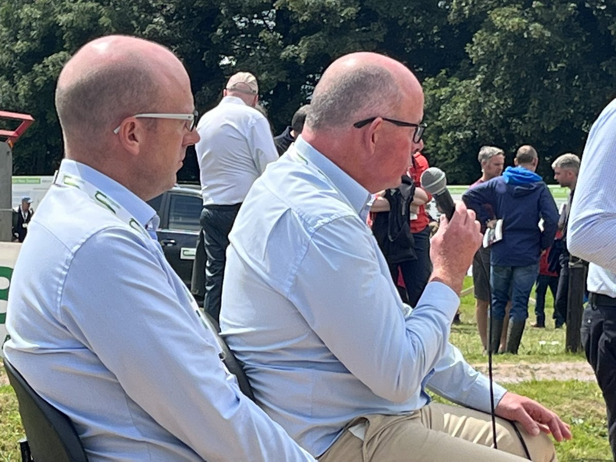 Great interest in our water quality results at #Moorepark23 and their implication for future measures incl the nitrates derogation. <a href="/agriculture_ie/">Dept of Agriculture, Food and the Marine</a> <a href="/teagasc/">Teagasc</a>