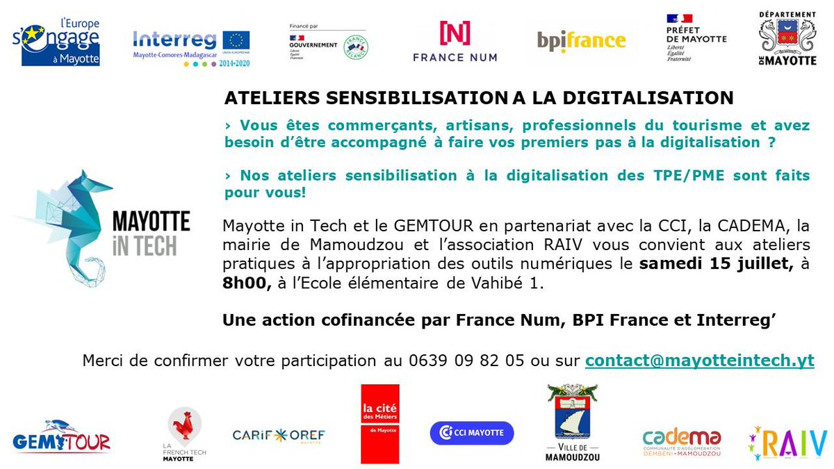 Mayotte in Tech tweet media