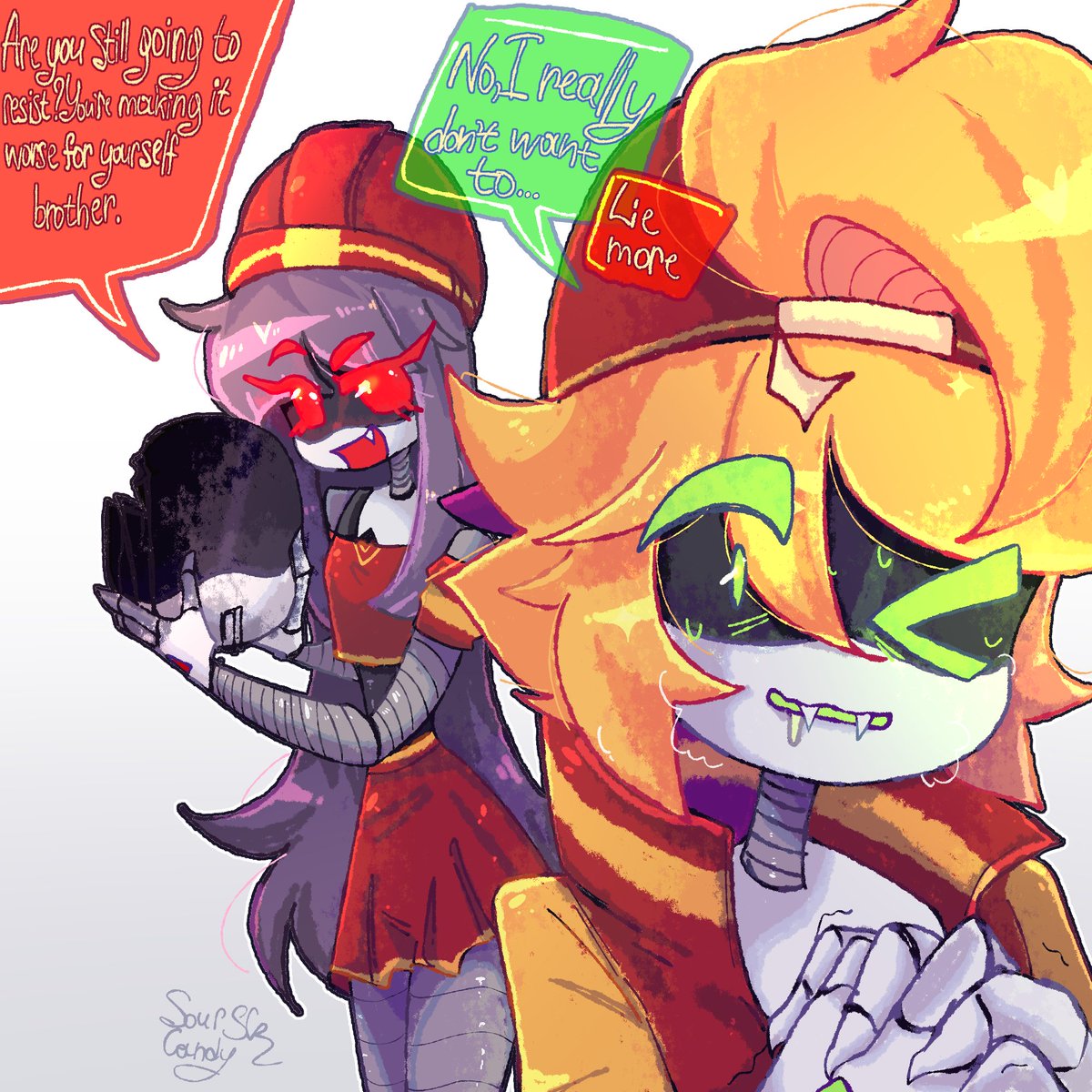 ともちゃんです₊⁎⁺˳✧༚ This is purely my headcanon, okay? Thad is a zombie drone who