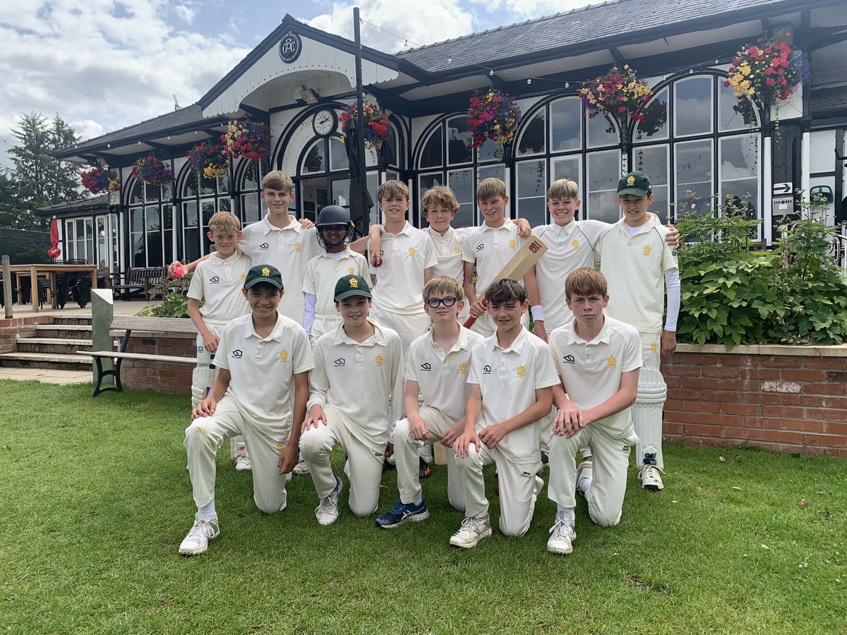 KSCSport1's tweet photo. Immensely proud of the U13 boys cricket side who lost a thrilling Cheshire Cup Final on the penultimate balI of the match. 

A fantastic season for this talented and spirited bunch who never gave up to the end. Well done boys. 💪🏏

Congratulations to @AGSBSport. https://t.co/C2uIG2y8Il