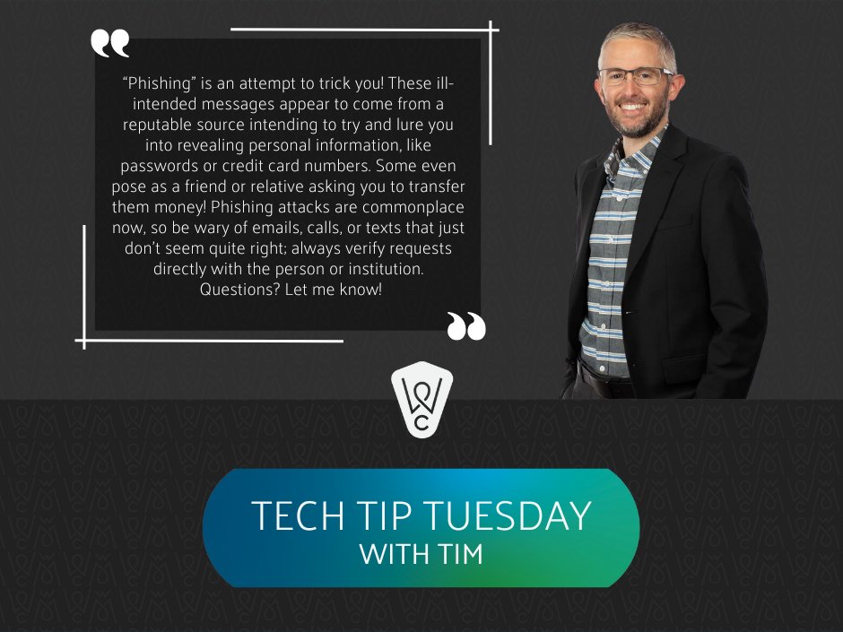 WcWealth's tweet photo. It’s #techtiptuesday here at Willow Creek! Here’s a quick tip from our IT expert (and CEO) Tim Admire to help optimize your technology and keep your systems safe and secure 💻🔒✅ 

Questions? Contact us! https://t.co/vOQZiptngU https://t.co/DaO6E2yC1t