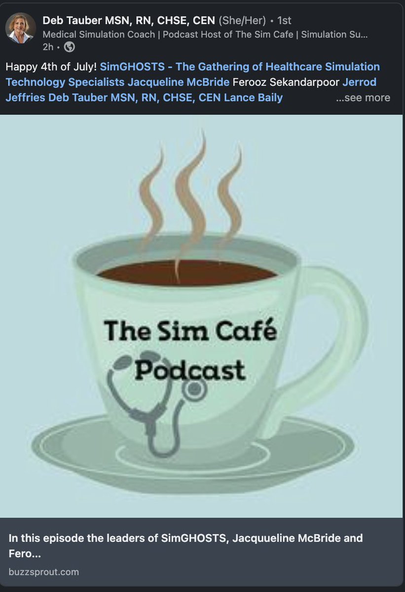 Happy 4th! Enjoyed our time with <a href="/debtauber/">Deb Tauber</a> and <a href="/JeJeffries/">Jerrod Jeffries</a>! The first person that emails the correct number of times I say 'excited' or 'exciting' to admin@simghosts.org wins a free t-shirt to be picked up at the conference!! bit.ly/44zok0x #sg23usa