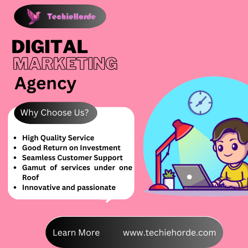 #bestdigitalmarketingagency #techiehorde