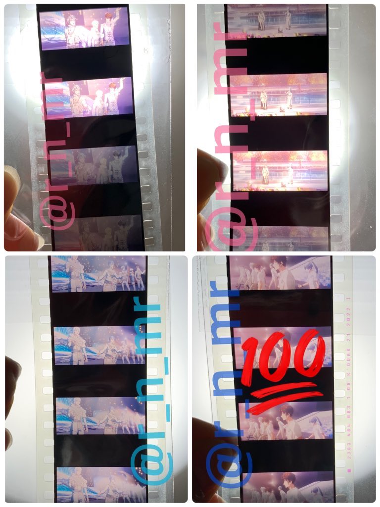 海外花系 アイナナ ムビナナ 特典 コマフィルム 環 陸 壮五MC アップ