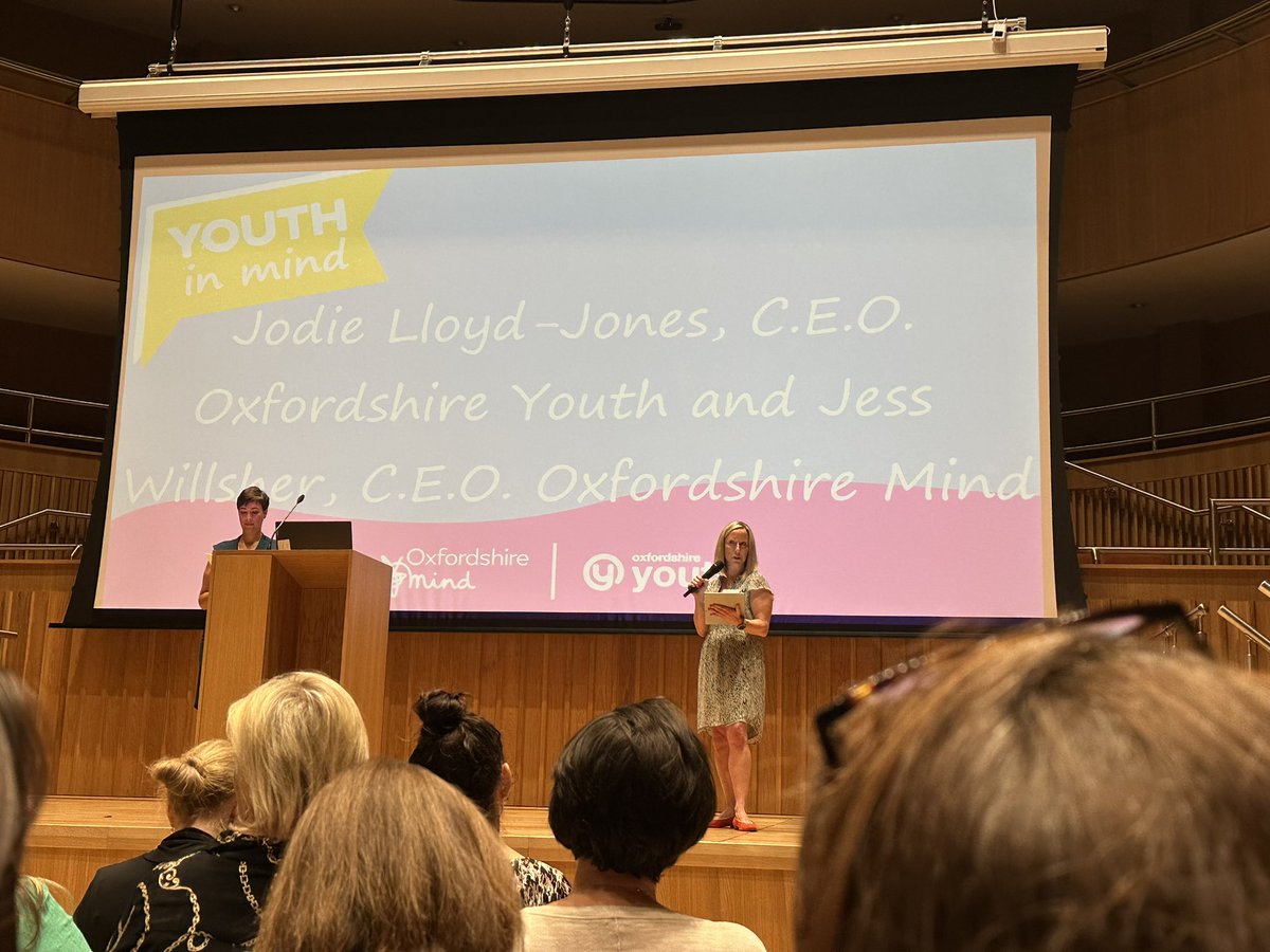 MNarajos's tweet photo. Most important take-home from #YouthInMind #YIM2023 held at  @TeddiesOxford by @OxfordshireMind @OxYouth: It’s important not to feel helpless; there is so much we can do as educators to have a positive impact on youth mental health &amp; #wellbeing.

Forming partnerships is the key. https://t.co/TIr3Nooi3h