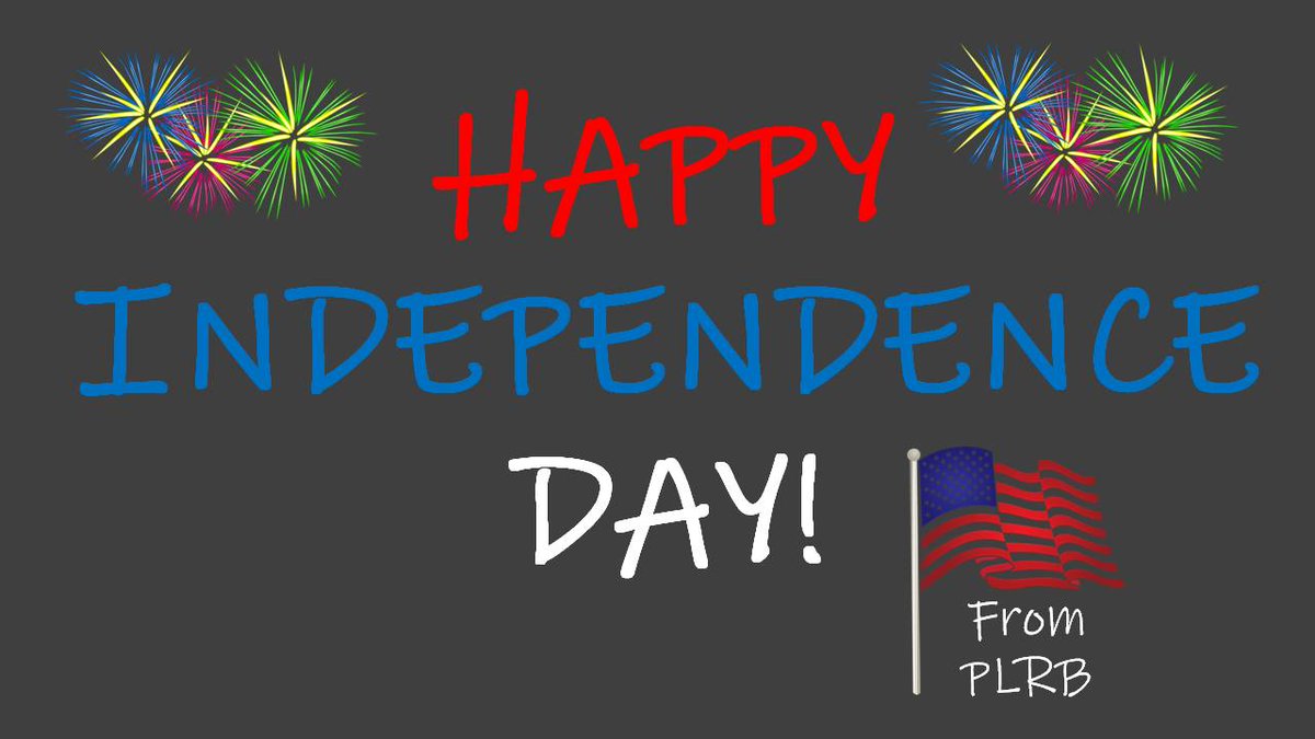 Happy #IndependenceDay2023 from #PLRB!