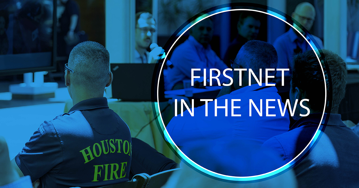 FirstNetGov's tweet photo. #FirstNetintheNews: Last week, @FirstNetGov and @NISTPublicSafeT hosted the first-ever #5x5 summit. In this @govtechnology article, learn about 5x5's lasting impact on our mission and how we continue to grow and change to meet public safety’s needs. https://t.co/k3J8Bznv8V https://t.co/KiyGKd0pKL