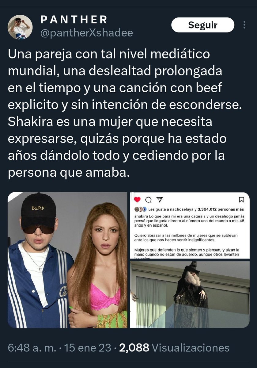 payolandia's tweet photo. @pantherXshadee aquí quienes le dieron nombre a la española son ustedes... 
Tini tiene todo el derecho de expresarse en sus canciones como lo hizo Shakira, sola ella sabrá lo que calló todos estos años... https://t.co/dU6xim13Fd