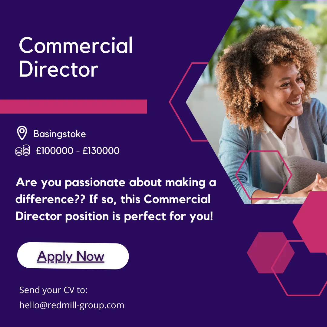 rmktalent's tweet photo. We have an exciting Commercial Director position available with a Cancer-care specialist organisation. Within this role, you will manage large B2B clients and make a significant difference in the lives of individuals on their cancer journey. https://t.co/Mftwneqkdf

#jobalert https://t.co/zIppnORpRv