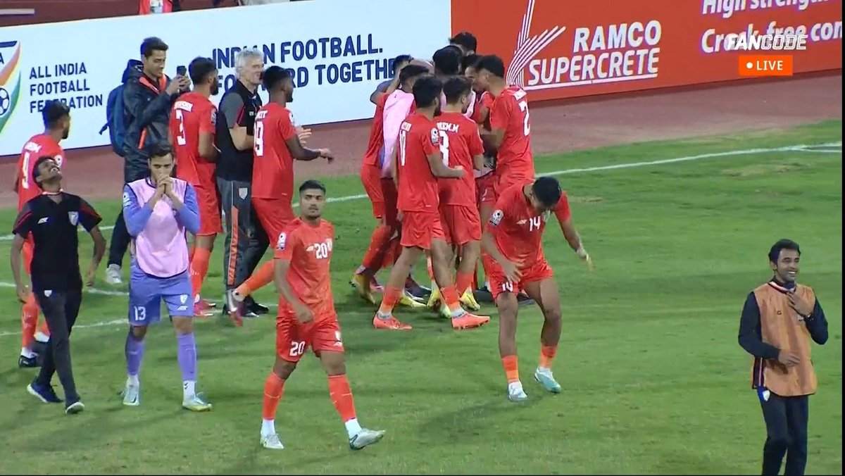 mufaddal_vohra's tweet photo. INDIA ARE THE SAFF CHAMPIONS...!!

They've defeated Kuwait in the Final. https://t.co/6QFcGjAUiM