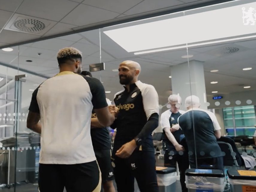 Absolute Chelsea on Twitter "Bruno Saltor embracing Reece James on Chelsea’s preseason return