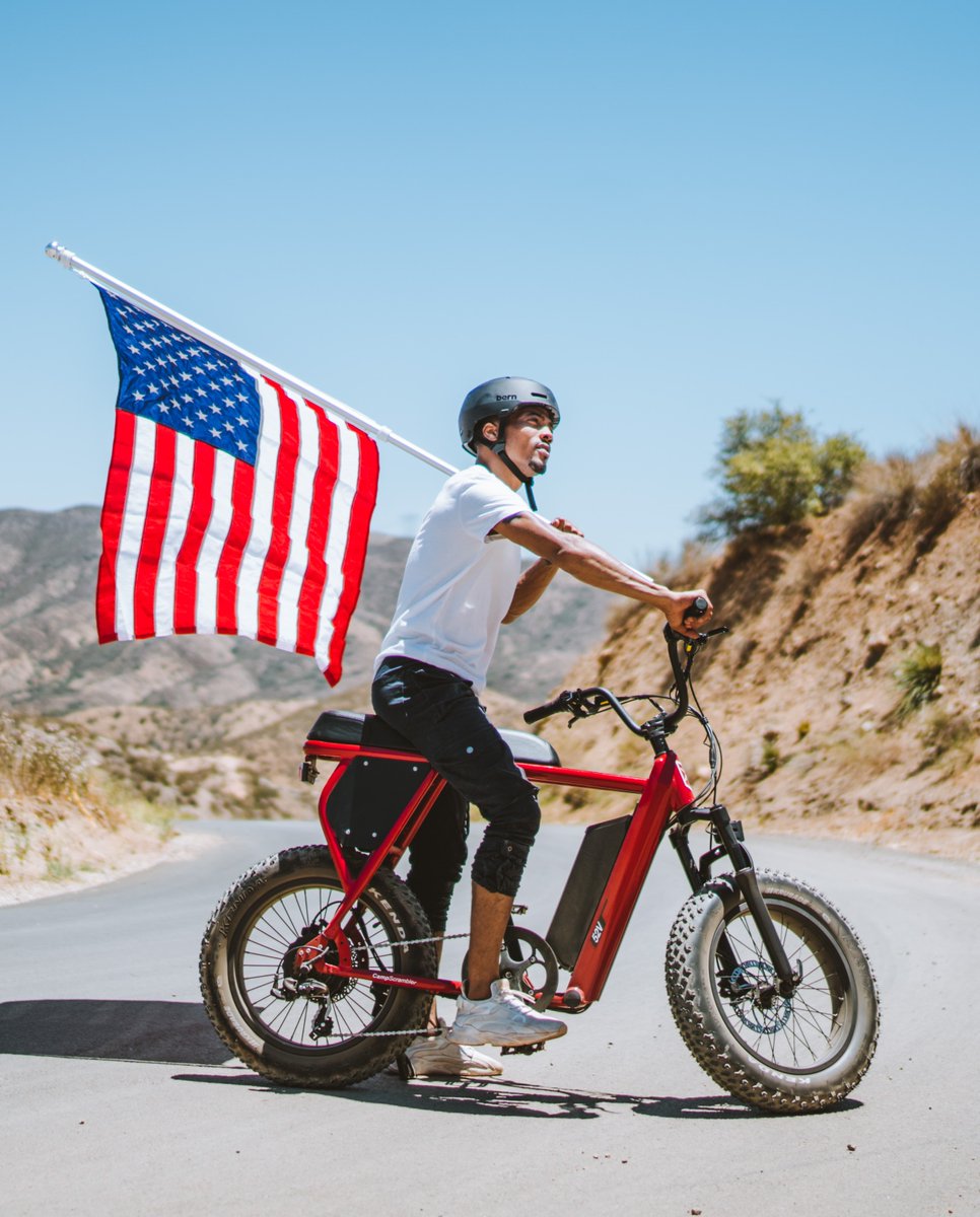 Happy 4th! 🇺🇸 Now get out there and enjoy the freedom! #happy4thofjuly #independanceday #outdoors #adventuresports #ebike #juicedbikes