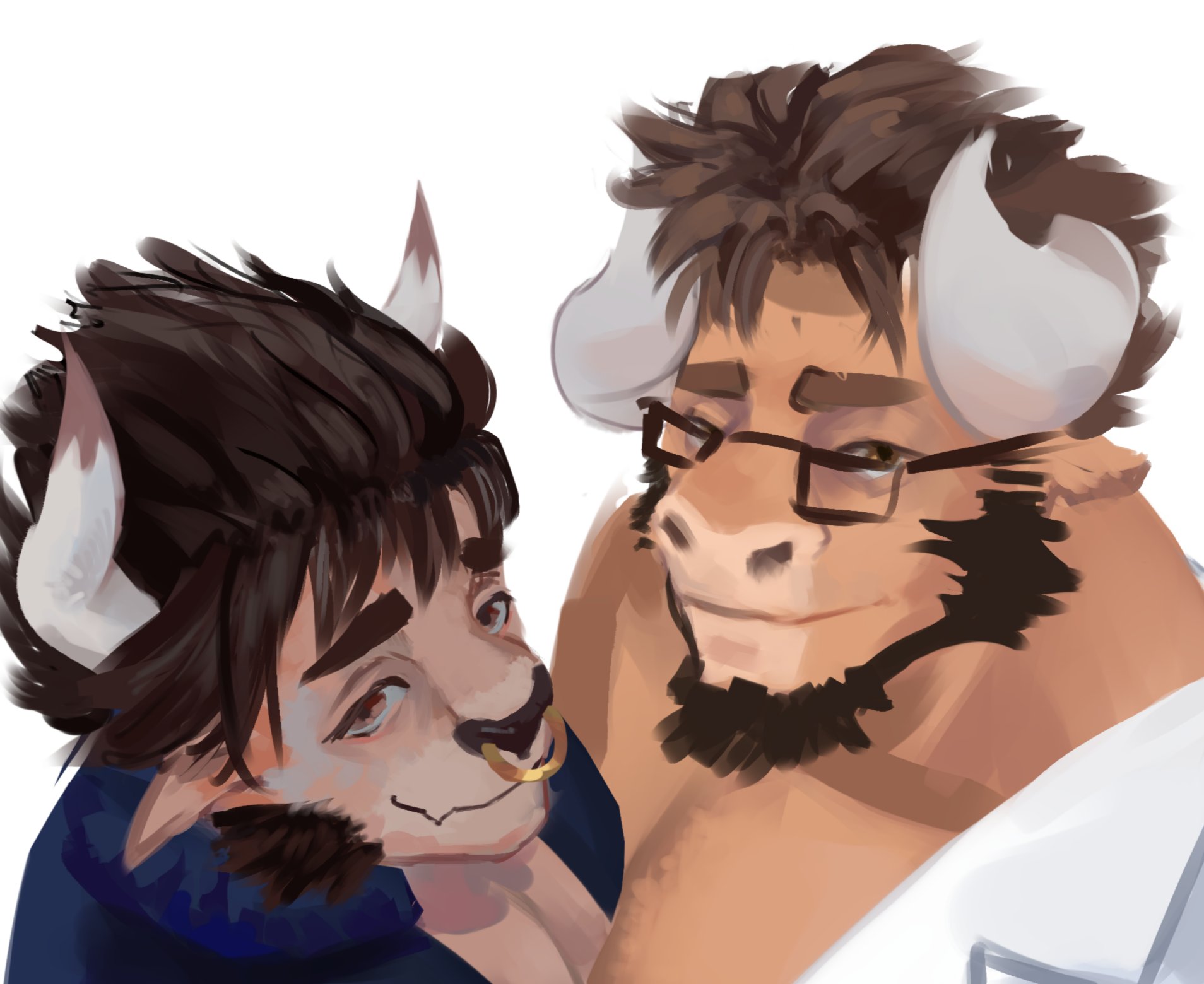 Poly_goose 🔞(OPEN FOR COMMISSIONS 03) on X: Finished the fan art for @ omyuriceart 🫶 Tyson and Taurus furry t.co3KT0Nxy4gL  X