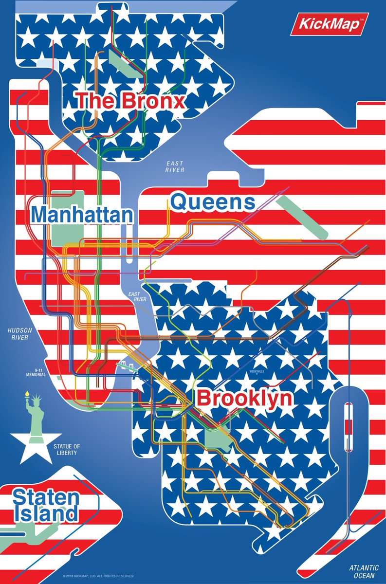KickMap's tweet photo. Happy 4th NYC! https://t.co/jxJ7WQIQd7