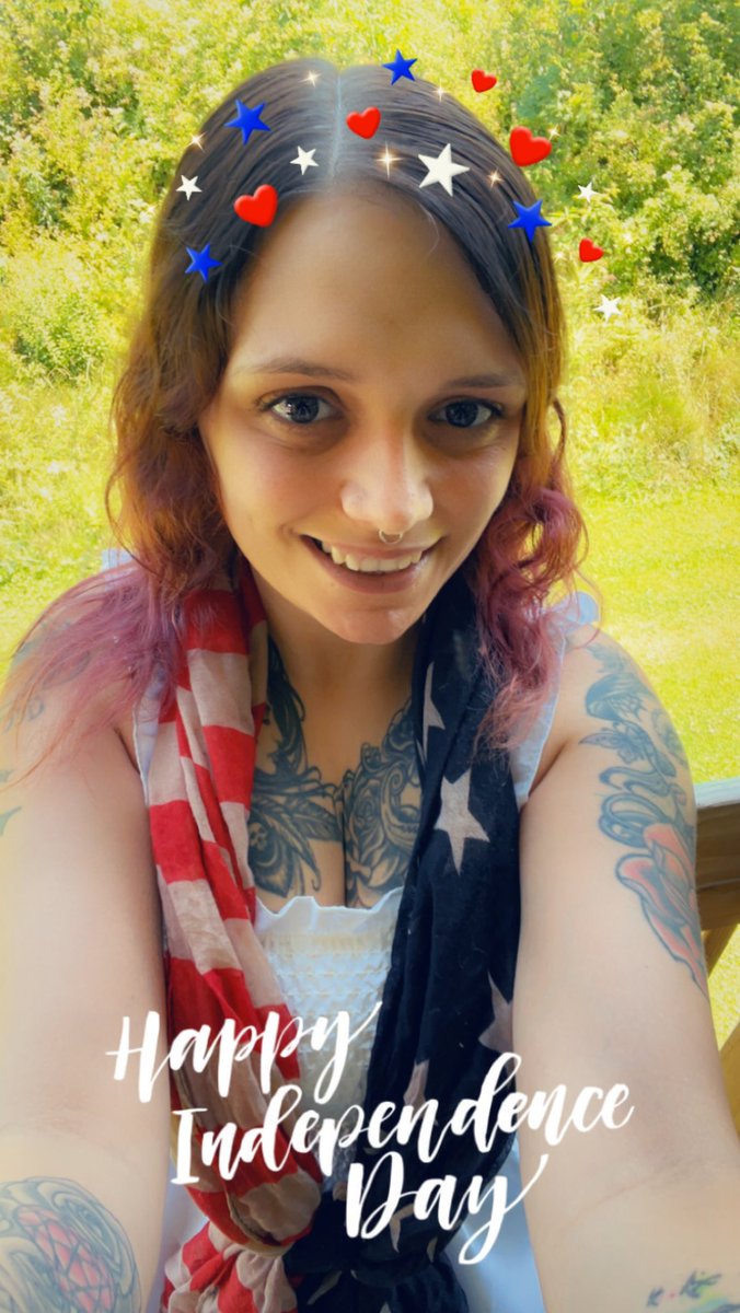🇺🇸Happy 4th Of July🇺🇸 #myself #ohio #tattoos #snapchat #septumpiercing #july #happy4thofjuly #independenceday #4thofjuly